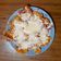 El cooksnap de initash cuando hizo Tostón con ensalada y queso.