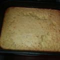 El cooksnap de Dahia Barone cuando hizo * fainá de queso *.