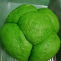 Cooksnap dari wita aditya untuk resep Roti sobek pandan kukus #kamismanis