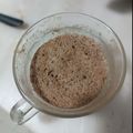El cooksnap de Dianaliz Larrondo Chateloín cuando hizo Muffin saludable con harina de almendras en 1 minuto y medio.