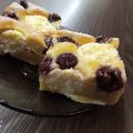 Beáta Pásztor Cooksnap-ja, amikor elkészítette a(z) Meggyes túrós kevert süti.. receptet.