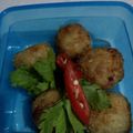 Cooksnap dari Suster tya❇ untuk resep Bola Nasi Ayam Isi Keju