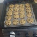 El cooksnap de Micaela Correa Marquez cuando hizo Cookies con chispas de chocolate.