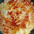 Cooksnap dari Zaskia AzaLea untuk resep Enoki Siram Telur