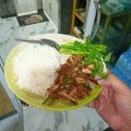รูป Cooksnap ของ GUITAR GUITAR เมื่อเขาทำ น้ำตกคอหมูย่างกระทะ