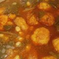 El cooksnap de Ascen Hernández Romero cuando hizo Potaje de garbanzos y acelgas con albóndigas de bacalao.