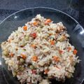 El cooksnap de Nico Albertari cuando hizo Guiso de arroz con carne y verduras.