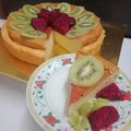 Cooksnap Dunia Hanya Sementara Fy semasa beliau membuat Basque Burnt Cheesecake.