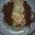Rahma kabir's cooksnap of when they made White rice and stew with cabbage and cream.