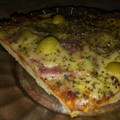 El cooksnap de Graciela Luu Britos cuando hizo Pizza de pollo a la portuguesa.