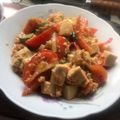 細兒 ❤ 愛隨興料理 的 蕃茄菇菇炒蛋豆腐 cooksnap