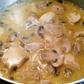 El cooksnap de José Luis HR cuando hizo Pollo al curry con champiñones.