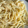 Harwin Prahara's cooksnap of when they made Carbonara - the Italian way.