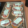 El cooksnap de Almudena Collado cuando hizo 🍕 Tosta de jamón y chorizo.