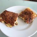 El cooksnap de Cris Corti cuando hizo 🍽 Omelette de arvejas y queso.