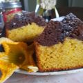 El cooksnap de Irene Cruz Rijo cuando hizo Budín Marmolado de 🍊🍫NARANJA Y CHOCOLATE 😃.