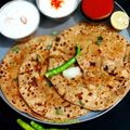 Priya vishnu Varshney का कुकस्नैप जब उन्होंने आलू का पराठा(aloo ka paratha recipe in hindi) बनाया था।