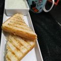 Jyoti.K's cooksnap of when they made આલુ મટર મસાલા સેન્ડવિચ.