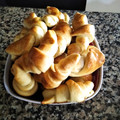 El cooksnap de Carmen cuando hizo Medias lunas o Croissants.