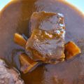 El cooksnap de Lena T cuando hizo Carne de cerdo en salsa de chile pasilla con papa.