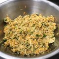 Cooksnap dari Popita Purwono untuk resep Ayam suwir buat isian lemper atau sosis solo
