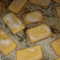 El cooksnap de Lucre Faria cuando hizo Galletitas lenguas de gato.