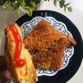 Cooksnap dari Nia EH untuk resep Roti tawar goreng isi ragout wortel