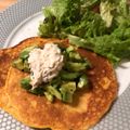 Cooksnap de Ma Rie sur la recette Pancakes à la patate douce et son tartare saumon avocat