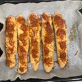 mucsilaci Cooksnap-ja, amikor elkészítette a(z) Gluténmentes, kukoricalisztes sajtos stangli receptet.