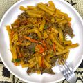 Cooksnap của Hoài Ngọc Trịnh khi họ làm theo món Nui xào bò thập cẩm