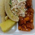 chef henry's cooksnap of when they made Sweet and Sour Pork.