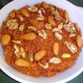 Saira Abdullah's cooksnap of when they made Gajer Ka Halwa.