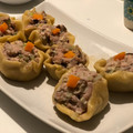 El cooksnap de Elena cuando hizo Dim sum de cerdo al vapor.