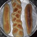 El cooksnap de marisol lombardo cuando hizo Pan Francés.