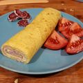 El cooksnap de CDNavarro cuando hizo Rulo de calabacín con pavo y queso.