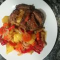 El cooksnap de Xus cuando hizo Galtas de cerdo al horno.