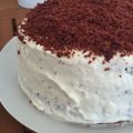El cooksnap de Marieta cuando hizo Tarta red velvet.