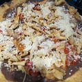 El cooksnap de Berenice Jasso cuando hizo Tostadas raspadas de pechuga pollo.