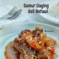 Cooksnap dari Kaianiandra untuk resep Semur Daging Sapi Betawi ala Harijah Harun