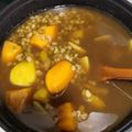 鹽巴宏 的 雙色地瓜綠豆湯 cooksnap