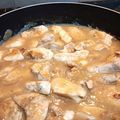 El cooksnap de yolanda cuando hizo Lomo de cerdo en salsa de cebolla.