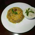 Keya Mandal's cooksnap of when they made ফ্রাইড রাইস (fried rice recipe in bengali).