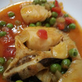 El cooksnap de Clara Caulín cuando hizo Merluza en salsa Mediterránea 🐟.