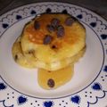 El cooksnap de Valentina cuando hizo Panqueques americanos.