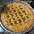 El cooksnap de Silvina Romano cuando hizo Pasta frola sin aceite.