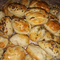 El cooksnap de Yanina Magali Colunga Bel cuando hizo Pancitos saborizados rellenos.