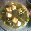 Cooksnap dari Mina untuk resep Sup kangkung tahu simpel