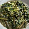 Cooksnap dari Isti's Mom Recipe untuk resep Kangkung bunga pepaya tumis...sedaap