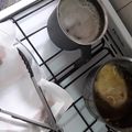 El cooksnap de Lorena Merlo cuando hizo Marineras de carne con puré de papas y calabaza.