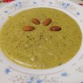 El cooksnap de Noemí cuando hizo Crema de calabacín con leche.